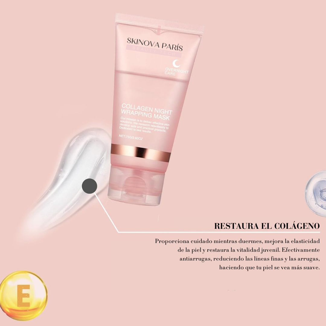 Hoygi Mascarilla Facial de Colageno + Aplicador Gratis - [PROMOCIÓN DISPONIBLE SOLO HOY]