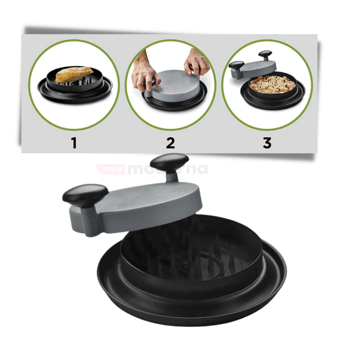TriPollo Desmenuzador de Pollo Manual Giratoria - [PROMOCIÓN DISPONIBLE SOLO HOY]