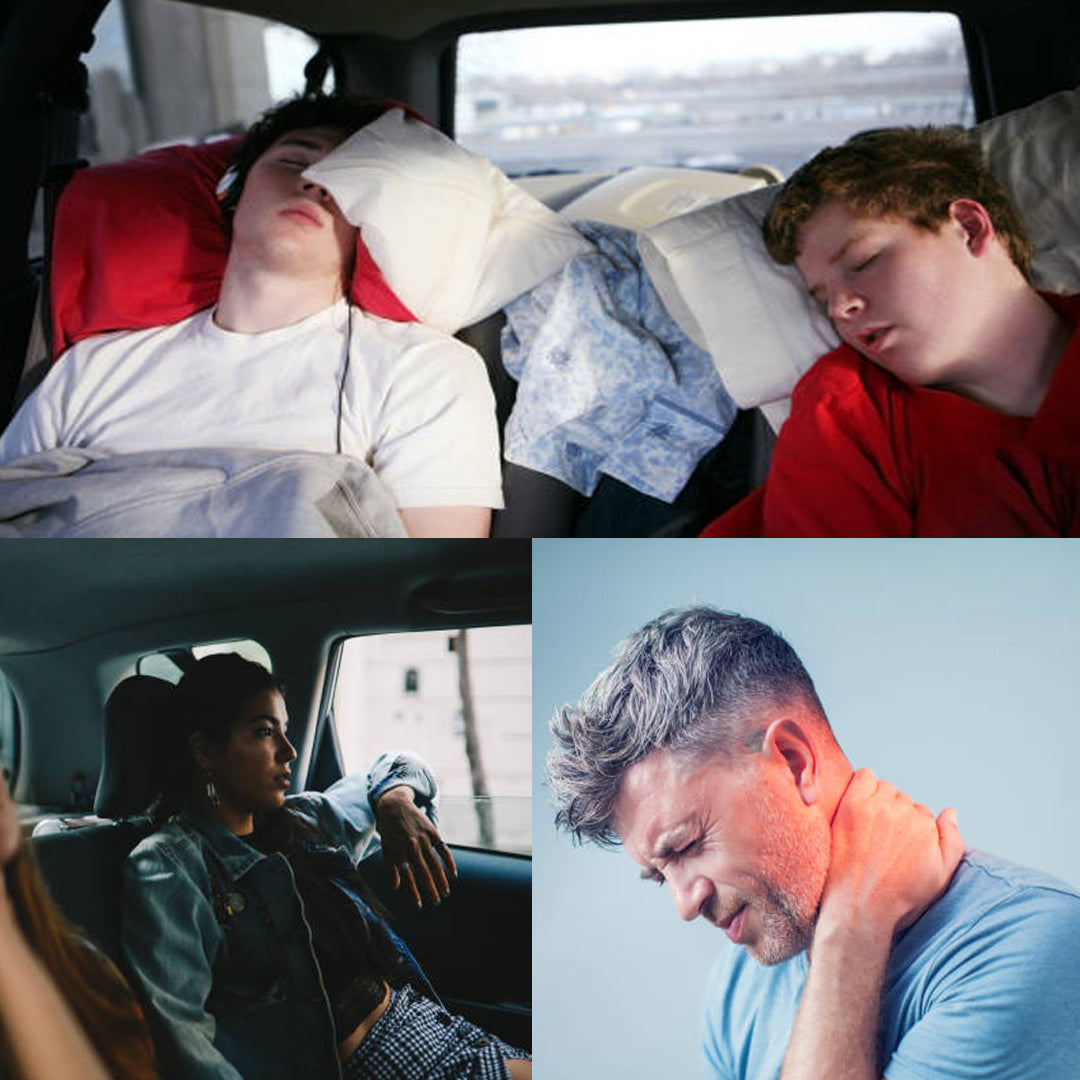 NiceTrip - Almohada Hinchable con Sujeción - [PROMOCIÓN DISPONIBLE SOLO HOY]