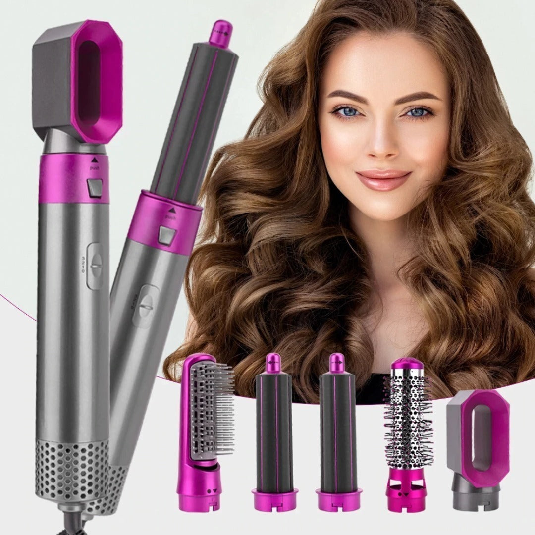 Combo Cepillo Perfecto y Protector Cristal 5 en 1 con Tecnología Exclusiva