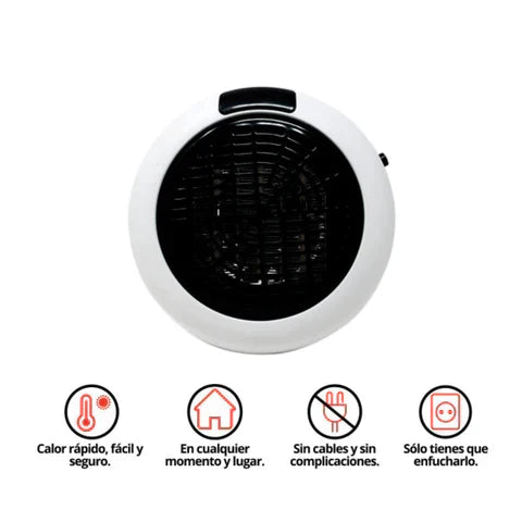 Eco Heat Pro - Calefactor Portátil 900 Watts - [PROMOCIÓN DISPONIBLE SOLO HOY]