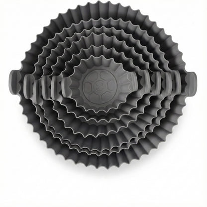 AirSilic - 6x1 Moldes Antiadherentes de Silicona para Freidora de Aire