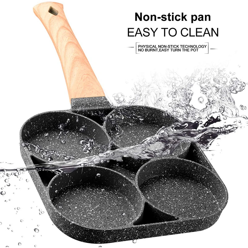 PerfectHuevos Sartén huevos 4 divisiones - [PROMOCIÓN DISPONIBLE SOLO HOY]