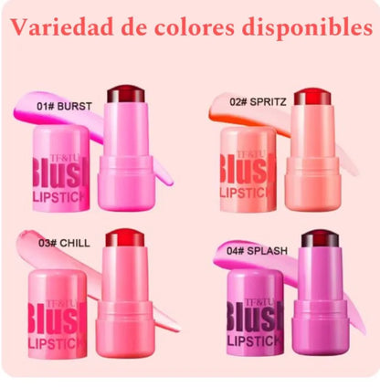 JellyColor Compre 2 y Lleve 4 💄Labial Multiuso de Gelatina - 3 en 1 🚚Envio Gratis