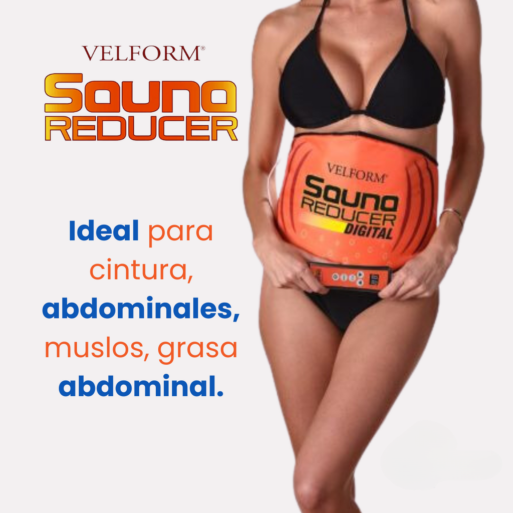 Sauna Reducer Cinturon Reductor de Grasa Efecto Sauna - [PROMOCIÓN DISPONIBLE SOLO HOY]