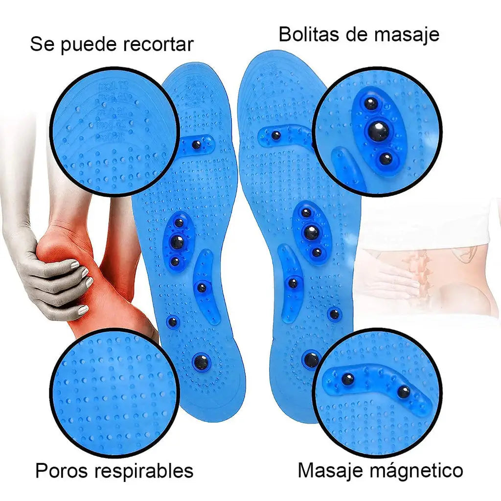 Neos Plantillas Magnéticas con Reflexología podal - [PROMOCIÓN DISPONIBLE SOLO HOY]