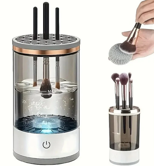 BrushCare Magic limpiador de brochas de maquillaje eléctrico - [PROMOCIÓN DISPONIBLE SOLO HOY]