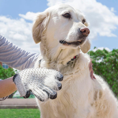 PeluditoCare Guante Cepillador y Masajeador para Mascotas - [PROMOCIÓN DISPONIBLE SOLO HOY]